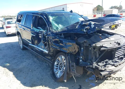 2017 Cadillac Escalade Esv Platinum z USA, uszkodzony, nr VIN 1GYS4KKJ6HR274108